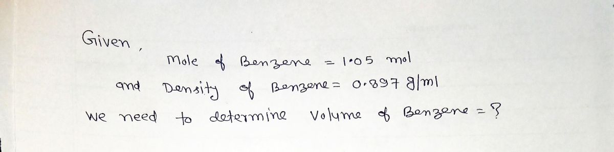 Chemistry homework question answer, step 1, image 1